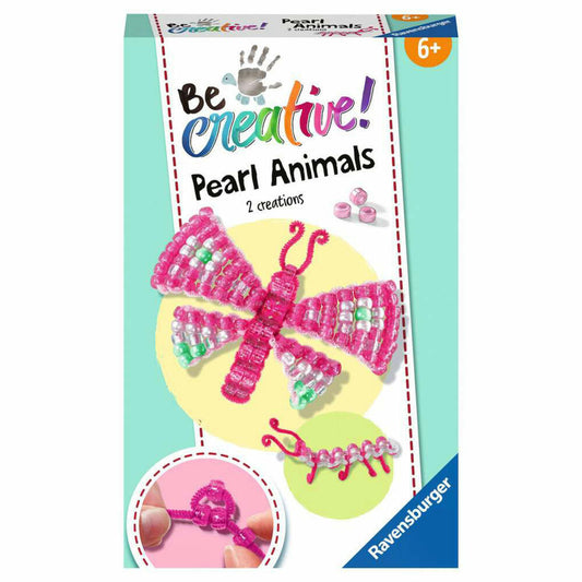 Ravensburger BeCreative Bead Animal Butterfly, Schmetterling, Perlentiere, DIY, Bastelset, Bastel Set, Basteln, 18249