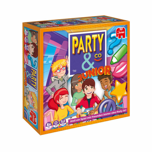 Jumbo Games Party &amp; Co. Junior, board game, parlor game, family game, children's game, 19865