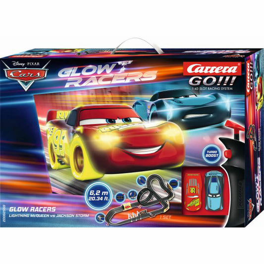 Carrera GO!!! Disney Pixar Cars Glow Racers, race track, race track, racing car, ages 6 and up, 20062559