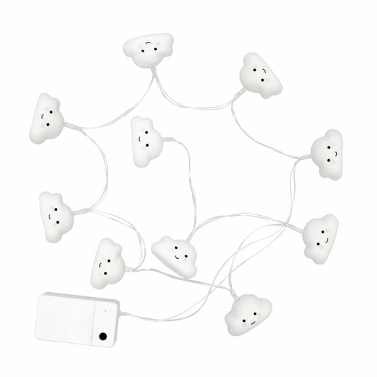 reer lumilu String Light Wolke, Nachtlicht, Lichterkette, Schlummerlicht, LED, mit Timer, 52180