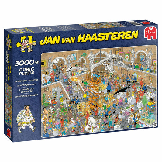 Jumbo Spiele Jan van Haasteren - Kuriositätenkabinett, Puzzle, Erwachsenenpuzzle, Puzzlespiel, 3000 Teile, 20031