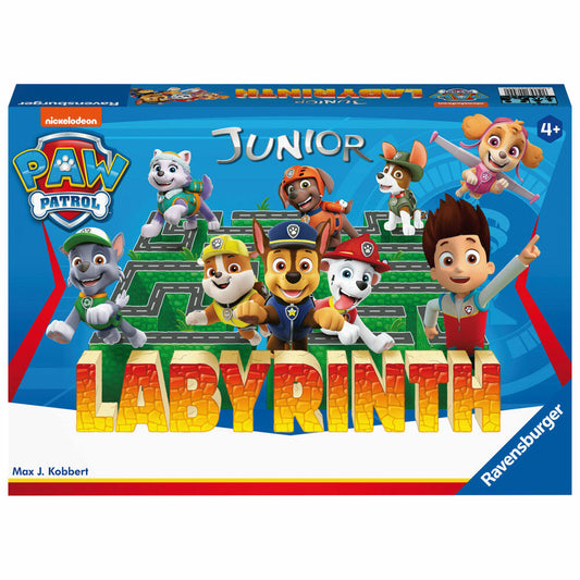 Ravensburger Funny Children's Games Paw Patrol Junior Labyrinth, Board Game, Sliding Game, Children's Game, 20799