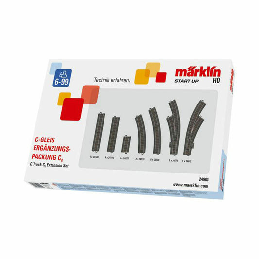 Märklin 24904 H0 Märklin Start up - C-track extension set C4