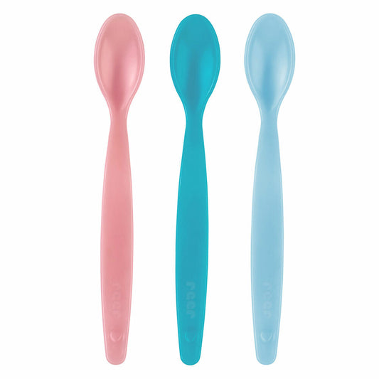 reer MagicSpoon Babylöffel, 3er Set, mit Temperaturindikator, Wärmesensorlöffel, Baby Löffel, 23012