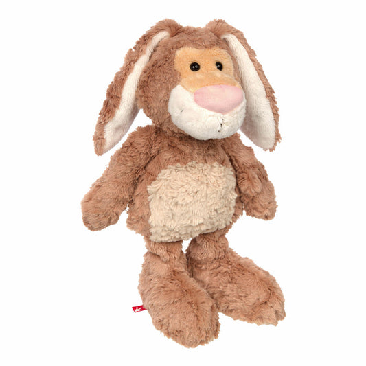 sigikid Sweety Kuscheltier Schlenkerhase, Plüschtier, Stofftier, Schlenker, Hase, Braun, 29 cm, 42560