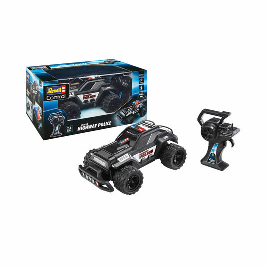 Revell Control RC Highway Police, ferngesteuertes Polizeiauto, 2.4 GHz, ab 6 Jahren, 24455