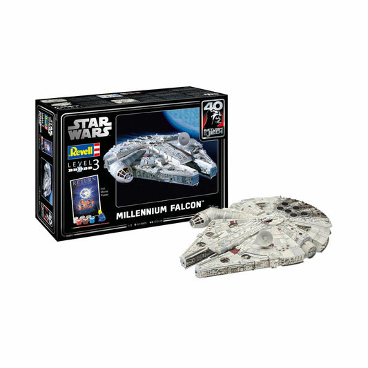Revell model kit gift set Millennium Falcon, with basic accessories, 52 parts, 05659