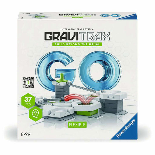 Ravensburger GraviTrax GO Flexible, Interaktives Kugelbahnsystem, Kugelbahn, Zubehör, 23705