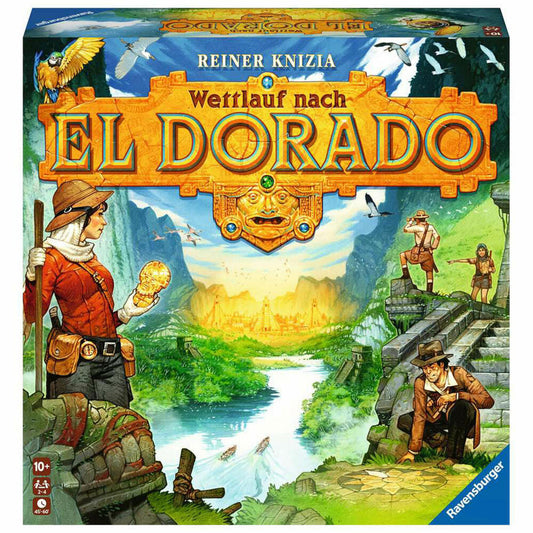 Ravensburger Race to El Dorado, running game, board game, parlor game, family game, 27457