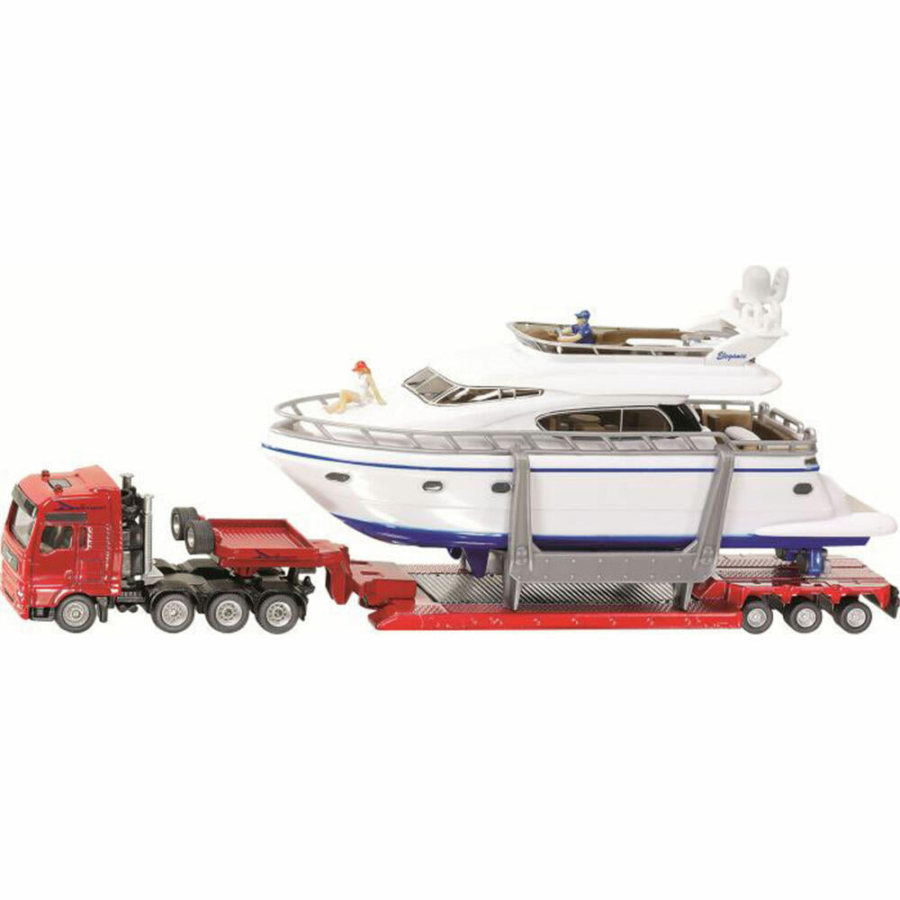 SIKU 1849 Schwertransport mit Yacht 1:87