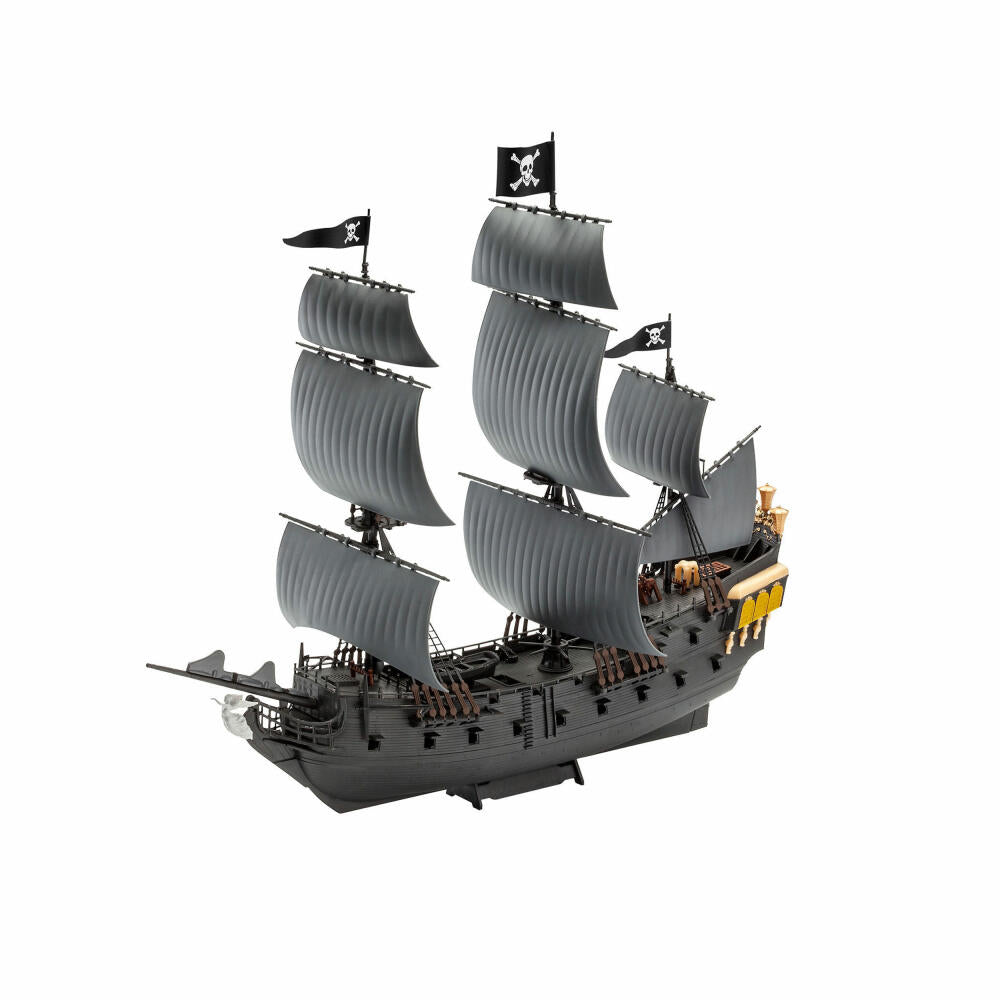 Revell Modellbausatz Black Pearl, Schiff, Easy Click System, ohne Kleben, 112 Teile, ab 10 Jahren, 05499