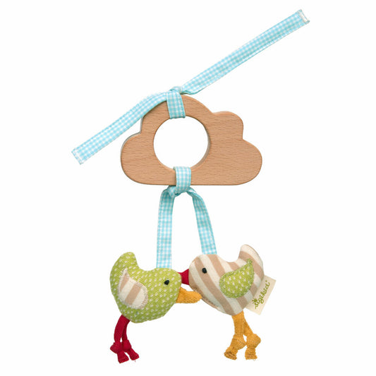 sigikid Green Collection Pendant Cloud, Grasping Toy, Baby Grasping Toy, Toy, 39358