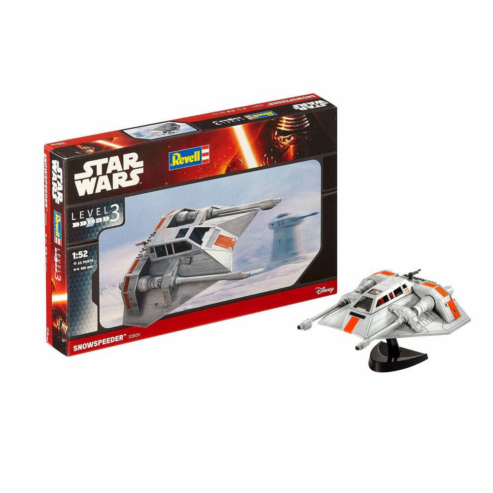 Revell Modellbausatz Star Wars Snowspeeder, Schneegleiter, 23 Teile, 03604