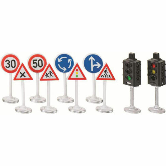 SIKU 5597 WORLD Traffic Lights with Traffic Signs