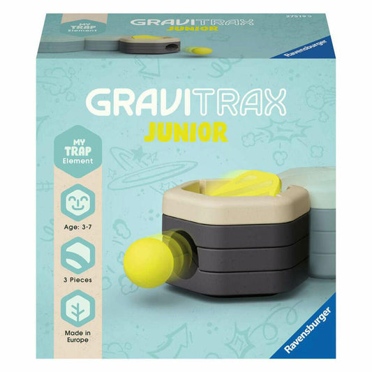 Ravensburger GraviTrax Junior Element Trap, Extension, Interactive Marble Run System, Marble Run, Accessories, 27519