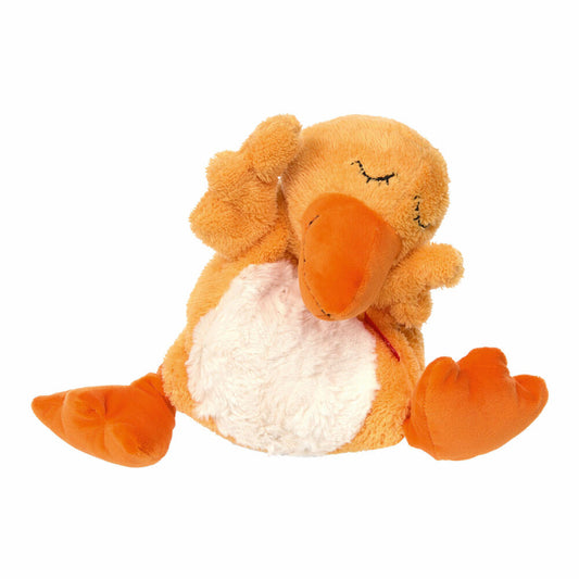 sigikid Sweety Wärmekissen Ente, Kirschkernkissen, Wärme Kissen, Kirschkern, Kinder, Kuscheltier, Gelb, 42573