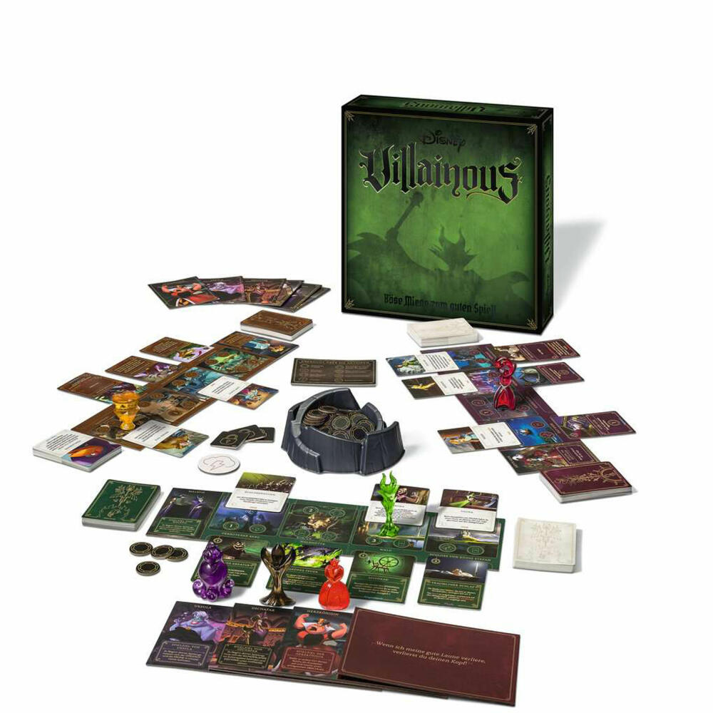 Ravensburger board game Disney Villainous, villain game, bad guys, board game, strategy game, from 10 years, 260553