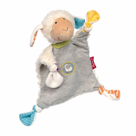 sigikid Boller Schäfle Schnuffeltuch Schaf, Schmusetuch, Kuscheltuch, Kuscheltier, Schnuffel Tuch, Baby, 39219