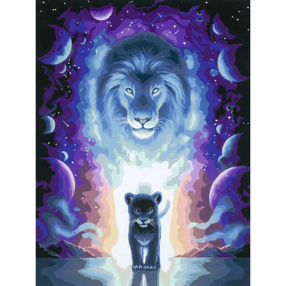 Ravensburger CreArt A King's Path, Malen nach Zahlen, Malset, Malvorlage, Malen, 23516