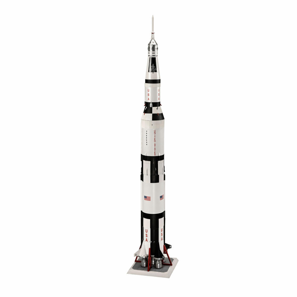 Revell Modellbausatz Geschenkset Apollo 11 Saturn V Rocket, Rakete, 183 Teile, 03704