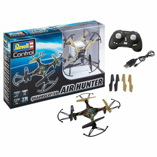 Revell Control Quadcopter Air Hunter, ferngesteuerte Drohne, 2.4 GHz, ab 8 Jahren, 23860