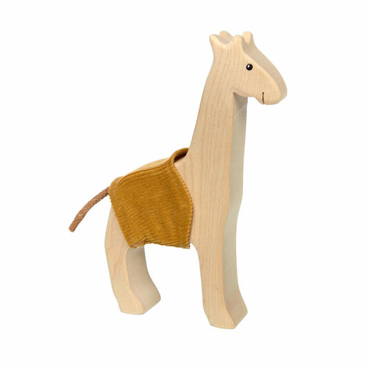 sigikid Cudly Wudly wooden animal giraffe, wooden figure, toy figure, wooden toy, toy, decoration, 39393