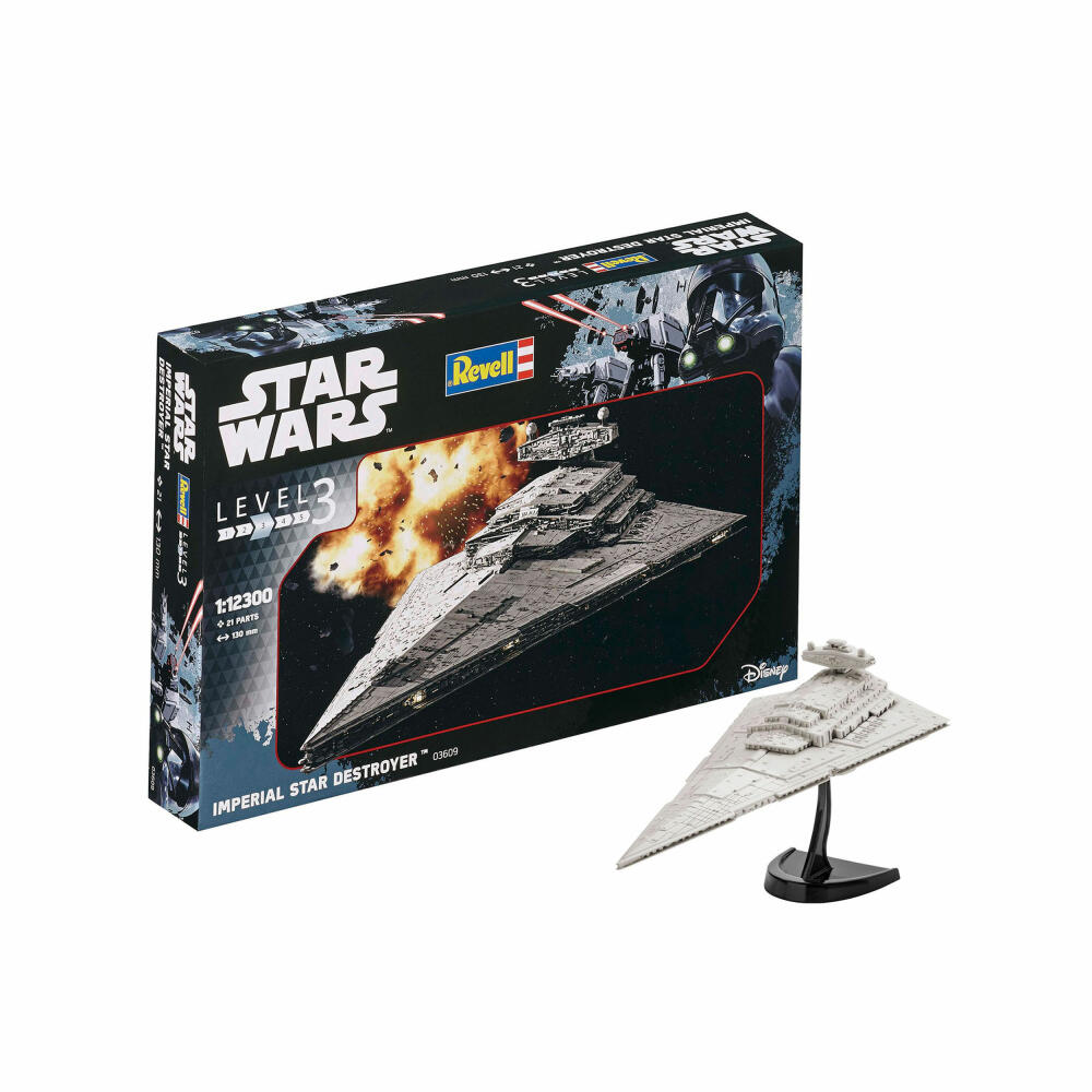 Revell Modellbausatz Star Wars Imperialer Sternenzerstörer, Raumschiff, 21 Teile, 03609