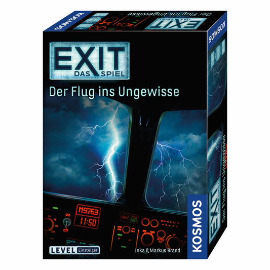 KOSMOS EXIT das Spiel - Der Flug ins Ungewisse, Escape Room Spiel, Abenteuerspiel, Gesellschaftsspiel, 691769