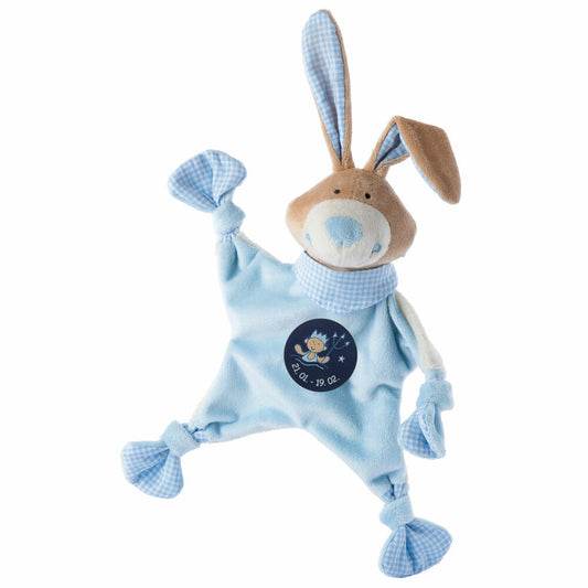 sigikid Schnuffeltuch, Wassermann, Schmusetuch, Kuscheltuch, Babytuch, Schnuffel Tuch, Babyspielzeug, Baby Spielzeug, Sternzeichen, Microfaser-Plüsch, Blau, 48826