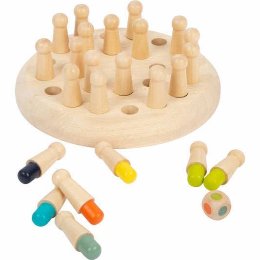 Legler small foot Farben-Memo, Gedächtsnisspiel, Merkspiel, Gesellschaftsspiel, Kinder Spiel, 11962