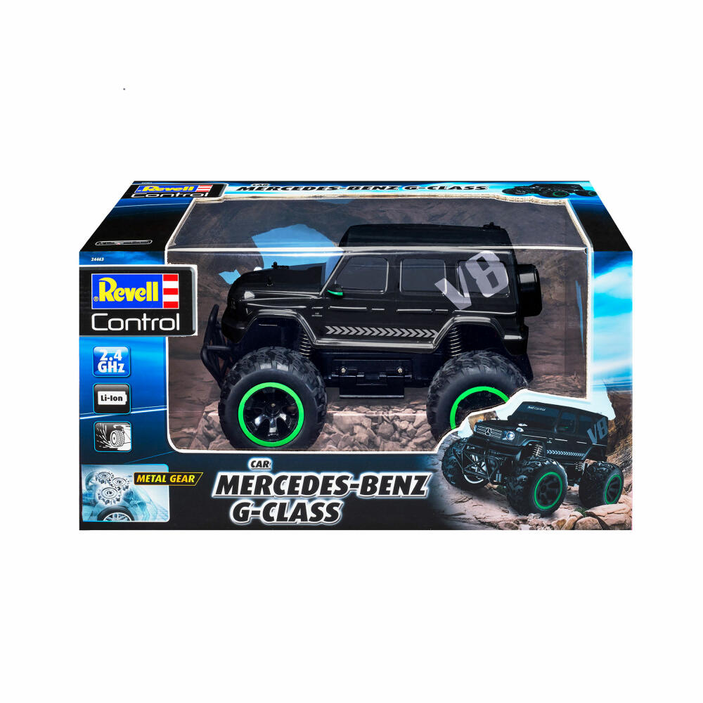 Revell Control RC Car Mercedes G-Klasse, ferngesteuerter Monster-Truck, 2.4 GHz, ab 8 Jahren, 24463