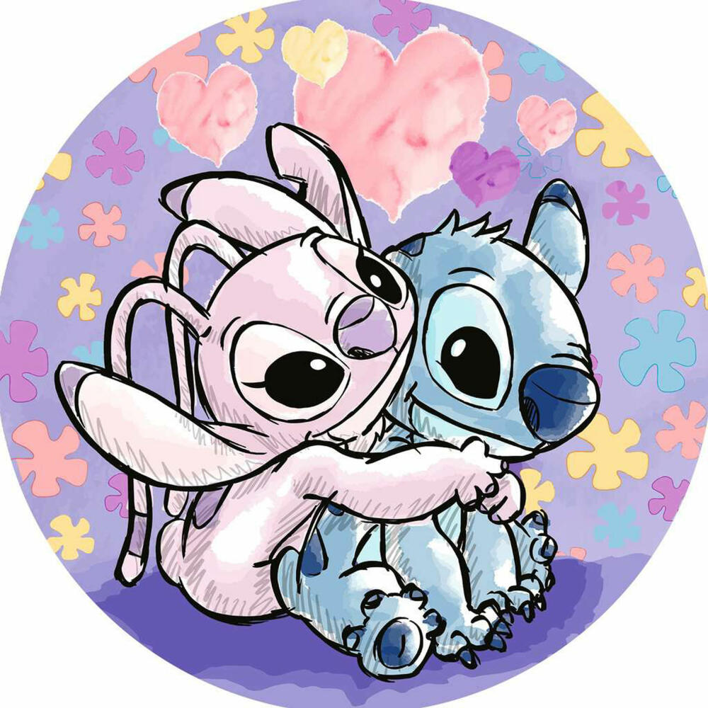 Ravensburger Puzzle Stitch, round puzzle, adult puzzle, 500 pieces, from 10 years, 17581