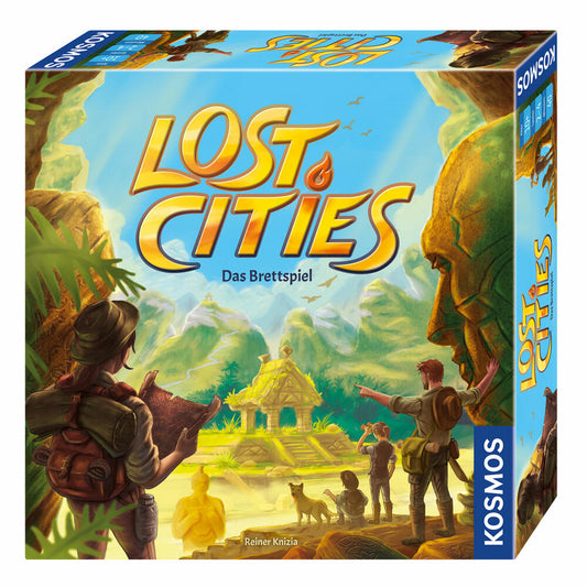 KOSMOS Family GamesLost Cities - The Board Game, Strategy Game, Adventure Game, Strategy and Adventure, from 10 years, 694128