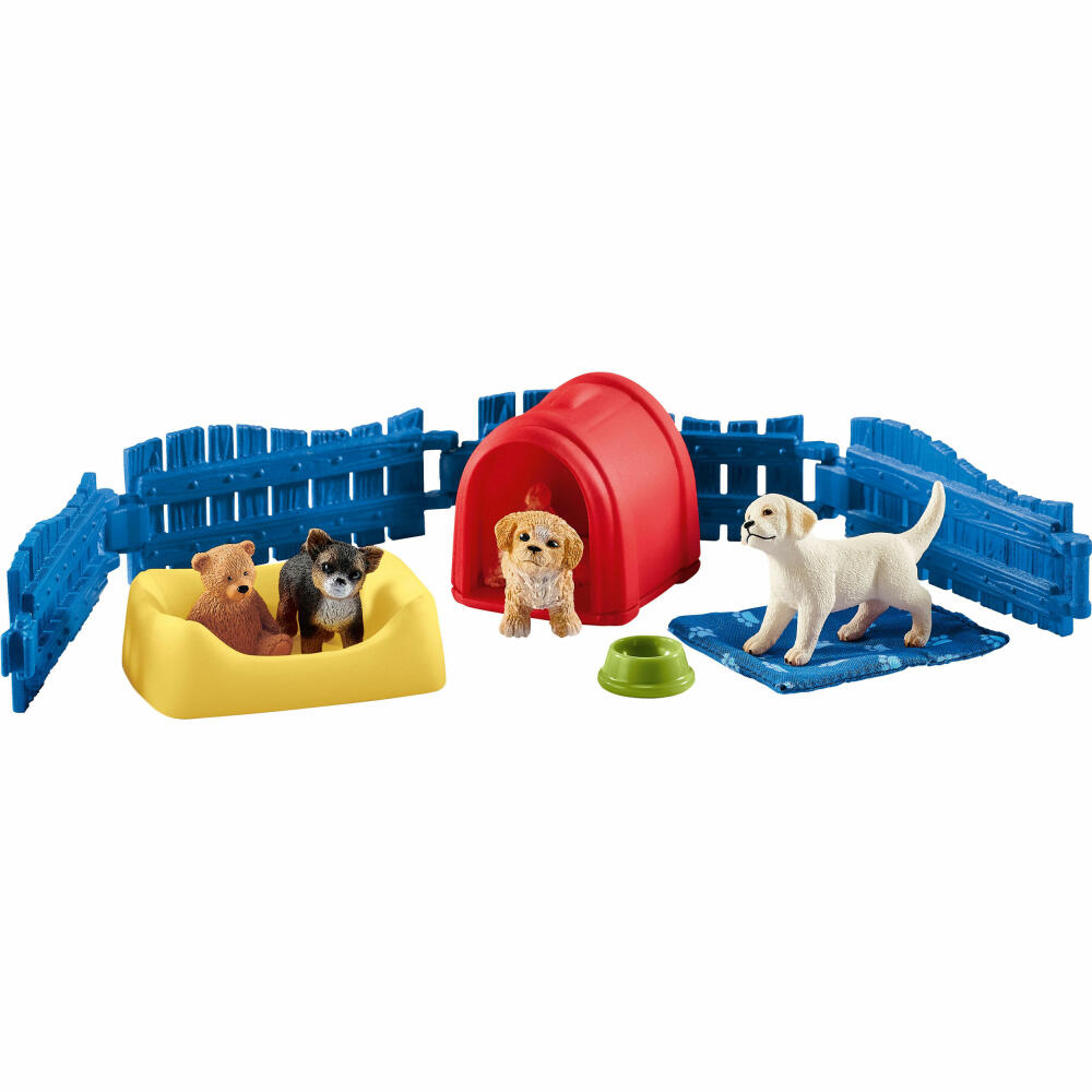 schleich Farm World 42480 Puppy Nursery