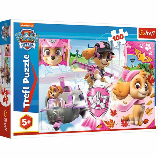 Trefl Puzzle 100 - Skye in Action / PAW Patrol