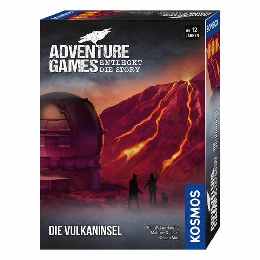 KOSMOS Adventure Games - Die Vulkaninsel, Erlebnisspiel, Gesellschaftsspiel, Abenteuerspiel, 693169