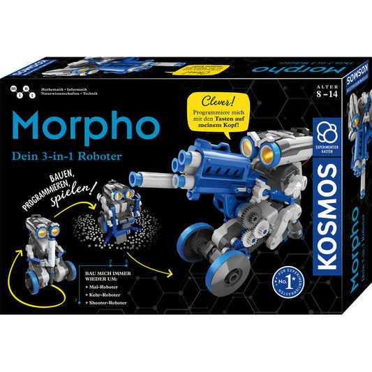 KOSMOS Morpho - Your 3-in-1 Robot, Toy, Discover, Technology, Learning, from 8 years, 620837