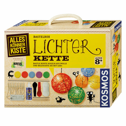 KOSMOS AllesKönnerKiste fairy lights, craft box, make your own LED fairy lights, from 8 years, 604288