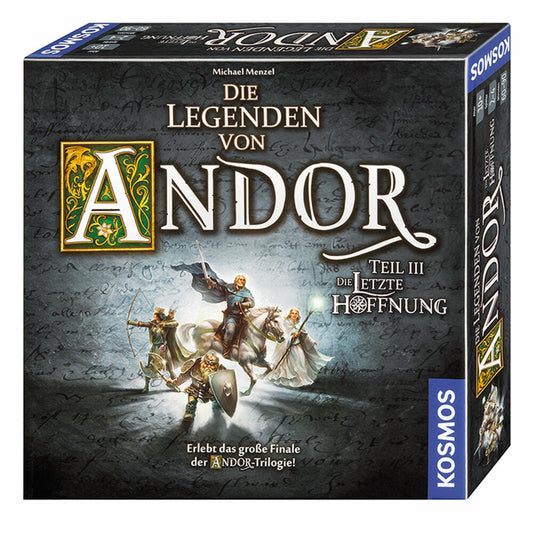 KOSMOS The Legends of Andor - Part III The Last Hope, Adventure Game, Strategy Game, Game, Ages 10 and Up, 692803
