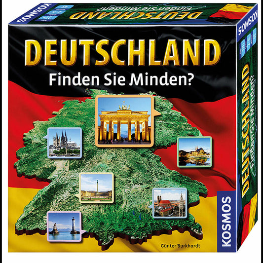 KOSMOS Family Games Germany, Knowledge Game, Geography, Geography Game, from 10 years, 692797