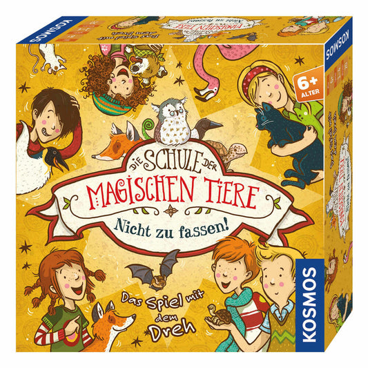 KOSMOS Kinderspiele Die Schule der Magischen Tiere - Nicht Zu Fassen, Brettspiel, Gesellschaftsspiel, Kinderspiel, Kooperatives Laufspiel, Spiel, ab 6 Jahren, 697679