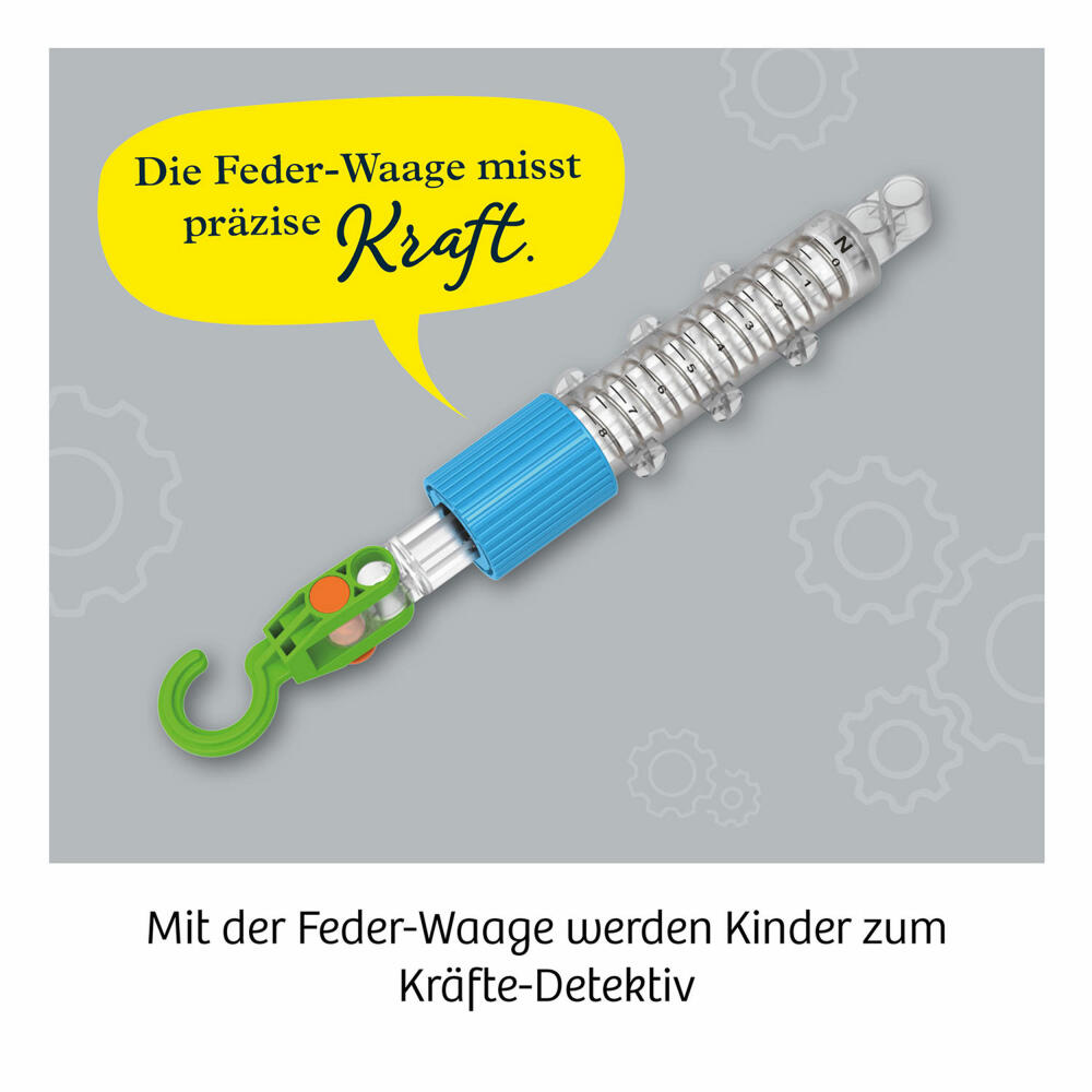 KOSMOS Simple Machines, Experimentierkasten, Physik, Technik Modelle, Modellbausatz, 620868