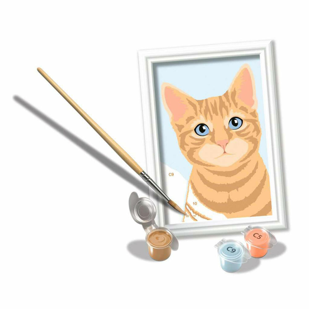 Ravensburger Malen nach Zahlen Niedliche Katze, Malset, Malvorlage, Malen, 23756