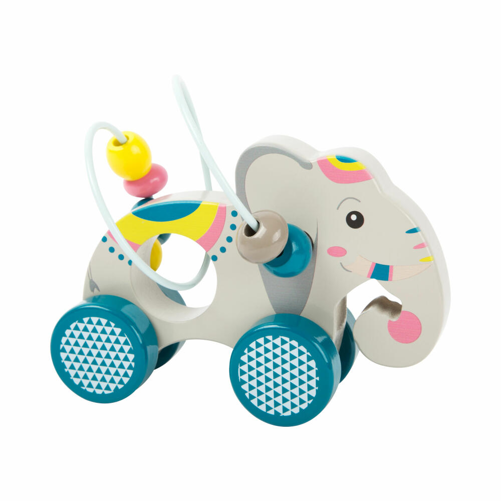 Legler small foot design push toy with motor skills loop