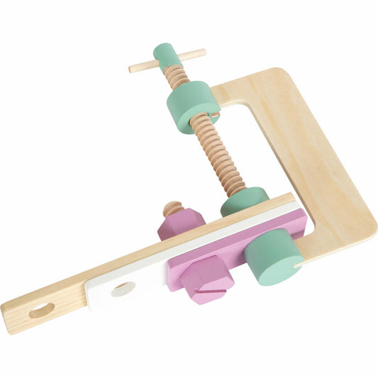 Legler small foot Werkzeugkasten 2in1 Nordic, Werkzeug Kasten, Spielzeug, Rollenspiel, Werkstatt, 12213