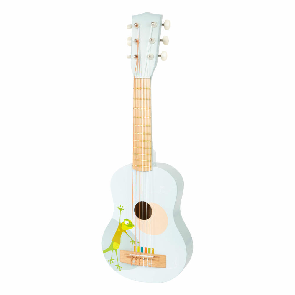 Legler Kinder-Gitarre Groovy Beats, Kinder-Instrument, Lerngitarre, Holz, 12253