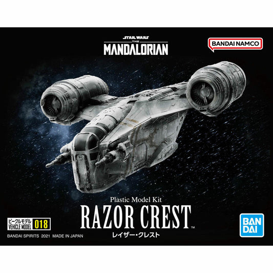 Revell Modellbausatz Bandai Star Wars Razor Crest, Raumschiff, Mandalorian, 23 Teile, 01213