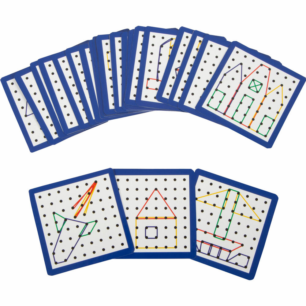 Legler small foot Geoboard, Kreativspielzeug, Geometrie, Spielzeug, Lernspielzeug, Holz, 11977