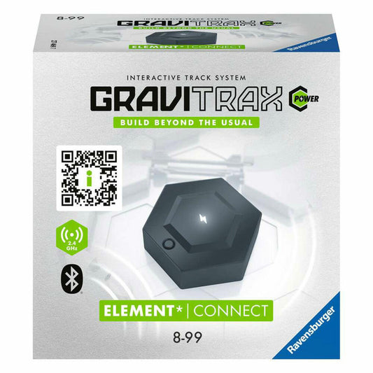 Ravensburger GraviTrax POWER Element Connect, Erweiterung, Interaktives Kugelbahnsystem, Kugelbahn, Zubehör, 27469