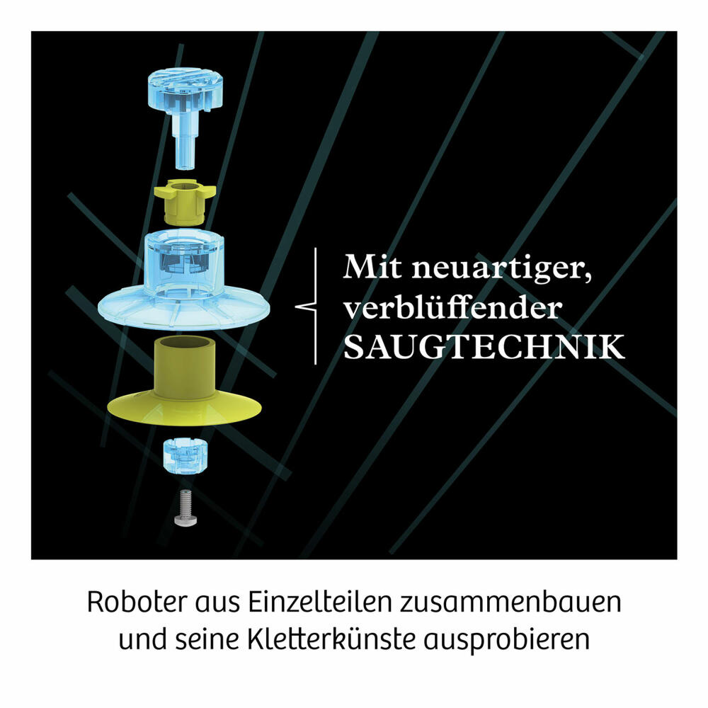 KOSMOS Experimentierkasten Airwalker, Roboter, Baukasten, Expermiente, ab 8 Jahren, 620752